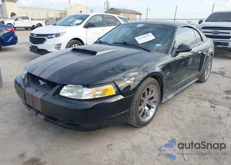 2004 Ford Mustang Gt из США, поврежденный, VIN 1FAFP42X14F180895